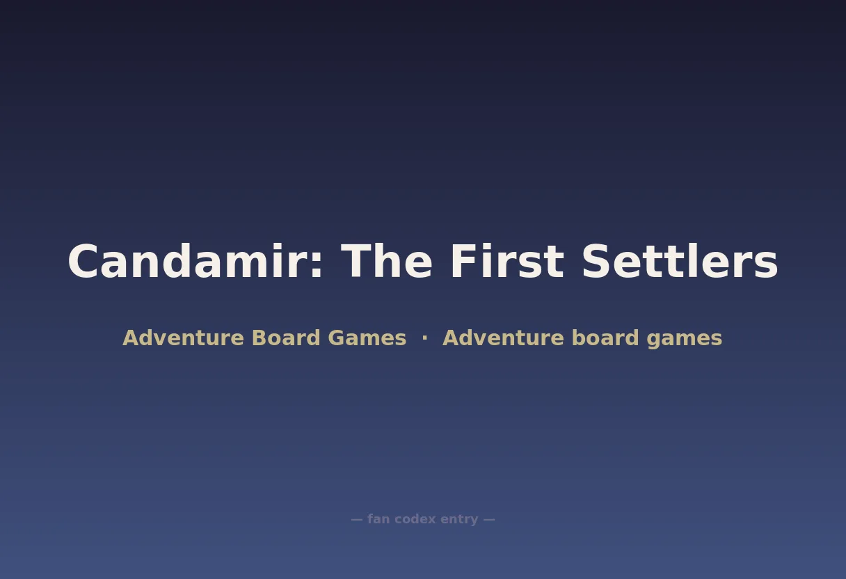 Candamir: The First Settlers