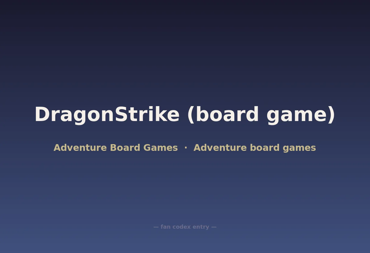 DragonStrike (board game)